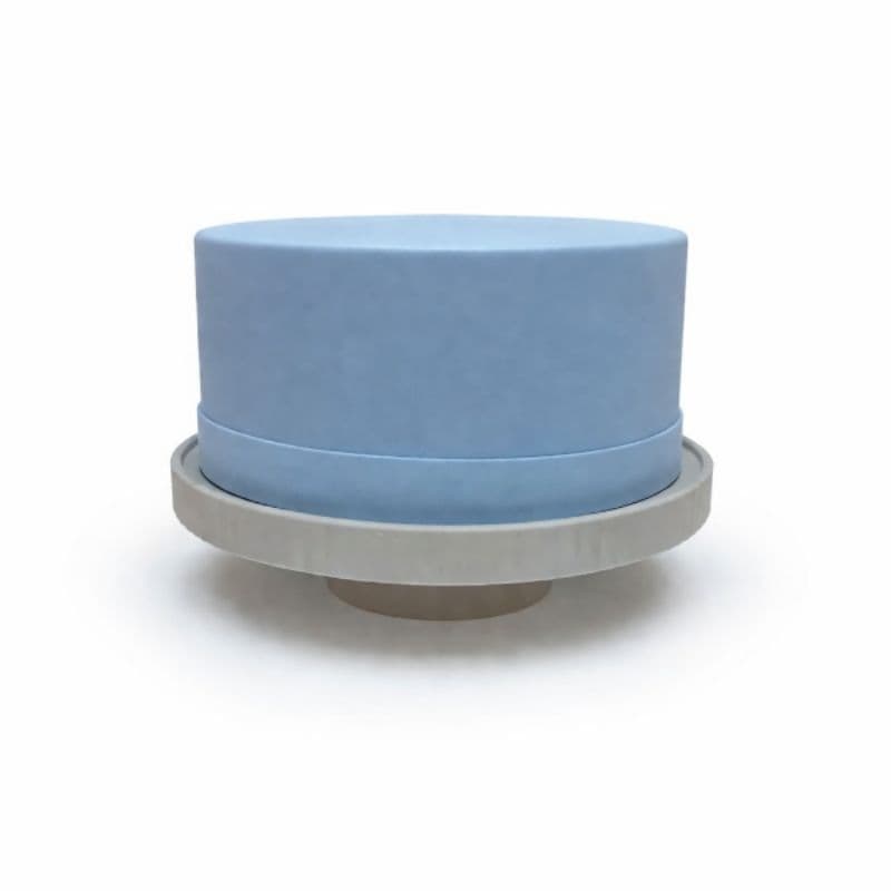 Bolo Fake Azul Bebê para Decorar Como Quiser 20x10