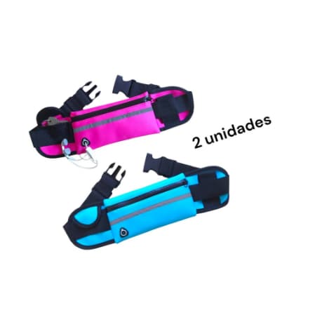 Pochete Unissex Esportiva Sem Volume Compacta Leve Porta Celular