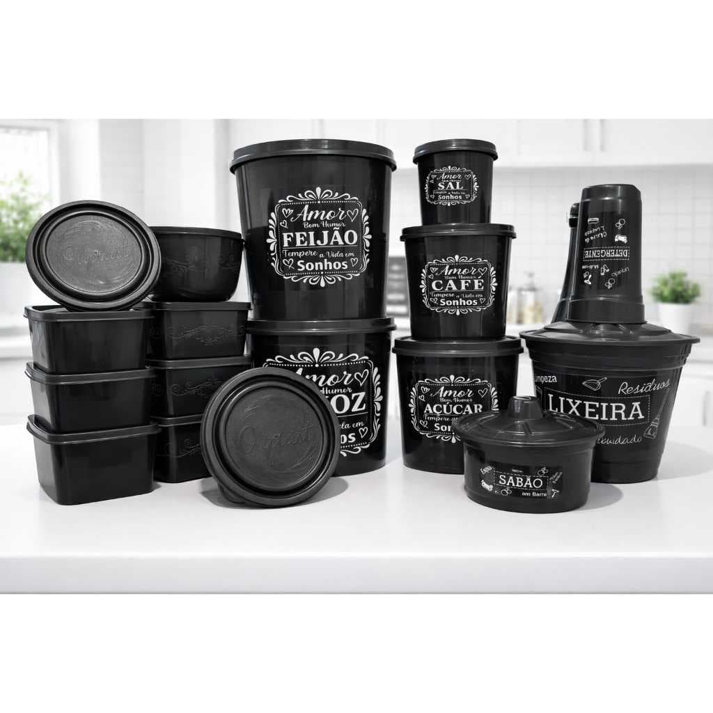 KIT ORGANIZE COM 17 PEÇAS