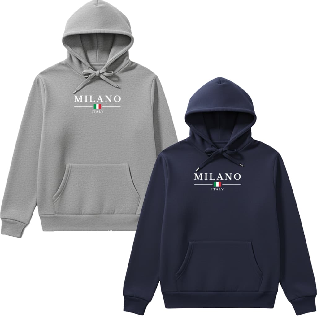 Kit 2 Moletom Masculino 100% Algodão Premium Varias Cores Promoção