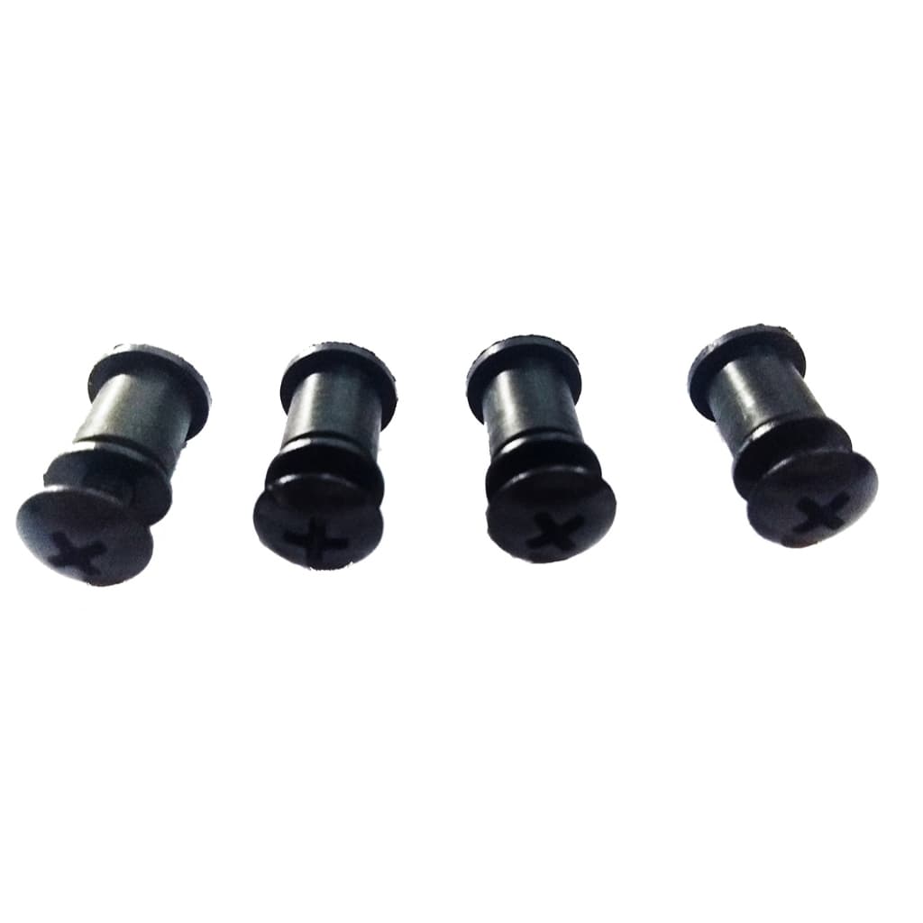 Parafuso Com Bucha Bolha Yamaha R3 Philips Preto Kit 4