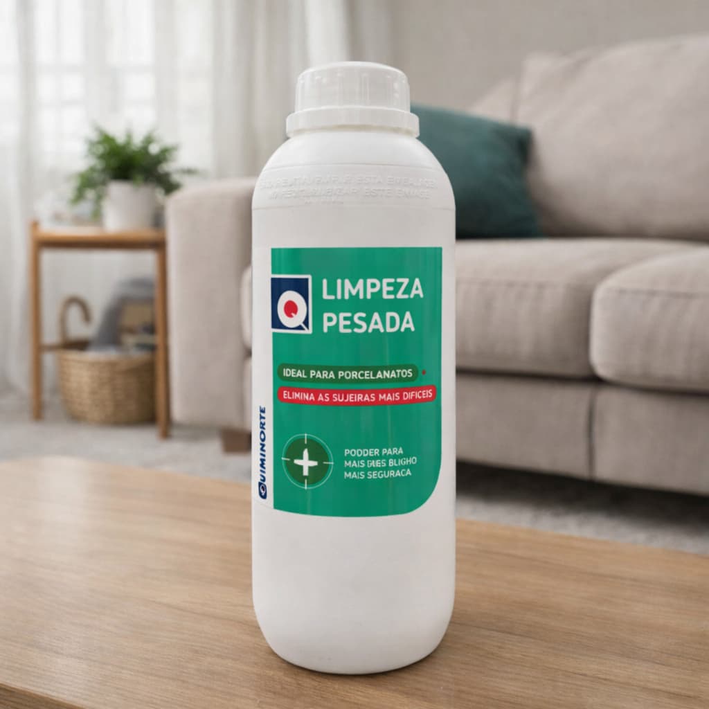Limpeza Pesada Porcelanato Quiminorte 1 Litro Porcelanato e Pisos Cerâmicos