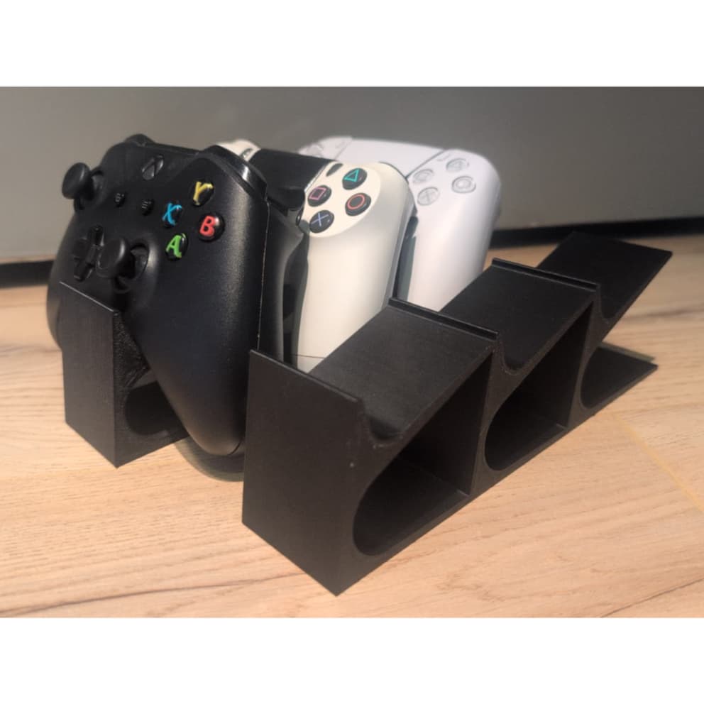Suporte para 3 Controles Console PS5, Xbox One, PS4, PC Gamer, Xbox Series X/S
