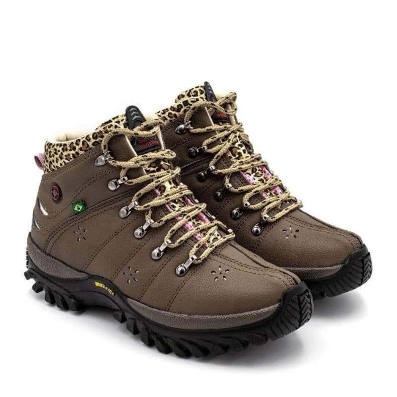 Coturno Adventure Bota Feminina Bota Trilha Super Confortável