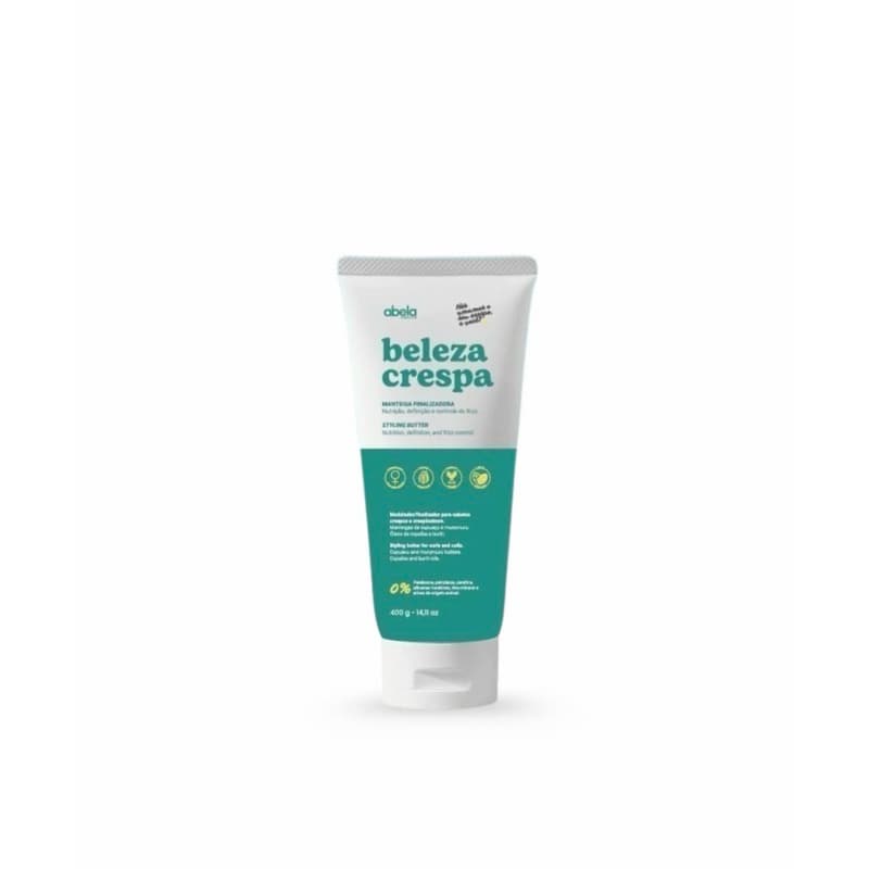 Finalizador Abela Beleza Crespa - Cabelo Crespo Nutrido Definido e Sem Frizz - 400g