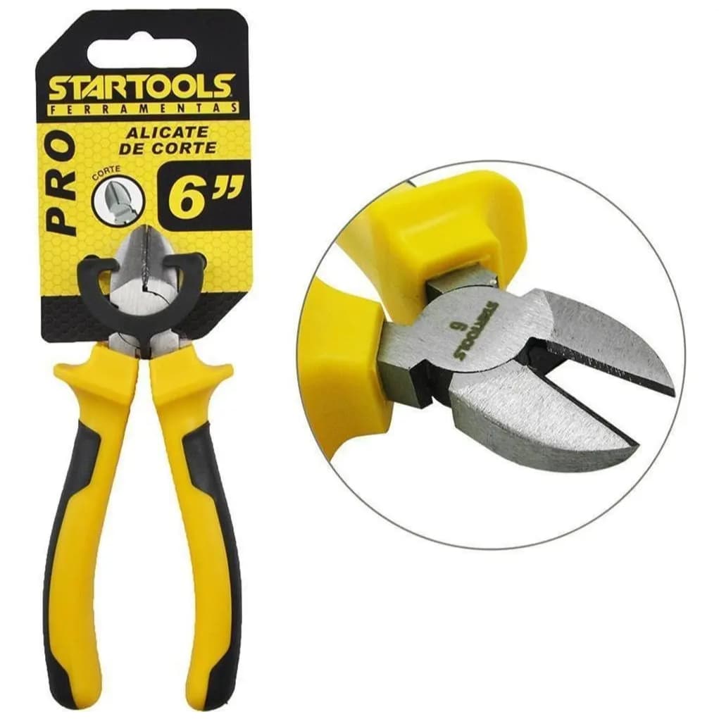 Alicate De Corte Diagonal 6 Polegadas Profissional StarTools