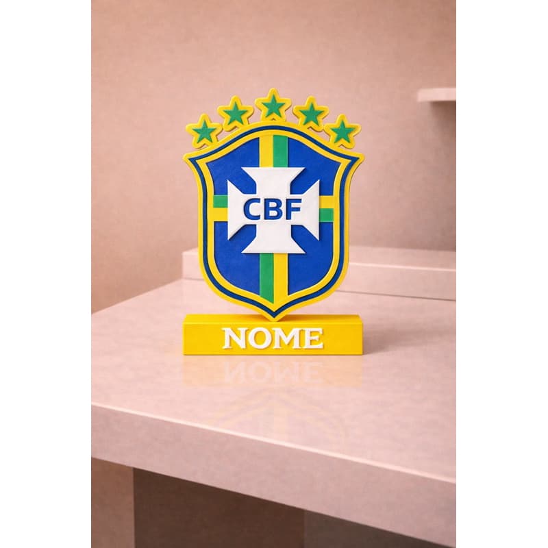 Placa Emblema Times | Placa todos os times | Placas personalizadas - Decoração