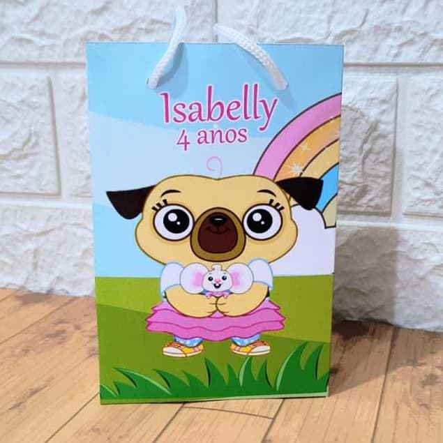 Sacolinha Surpresa Personalizada CHIP E POTATO Lembrancinha de Aniversário Festa Infantil - PEGUE E MONTE