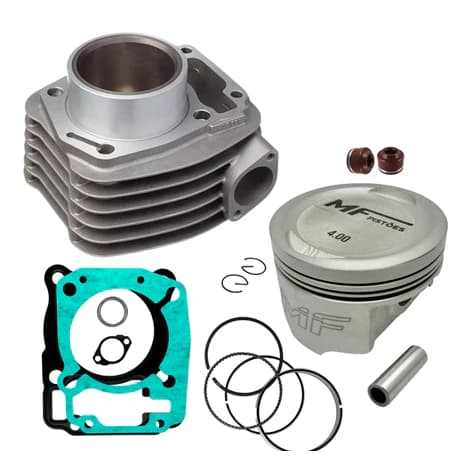 Kit Cilindro 4mm Cg 160 Titan Fan Bros Cargo Start para 190cc MF