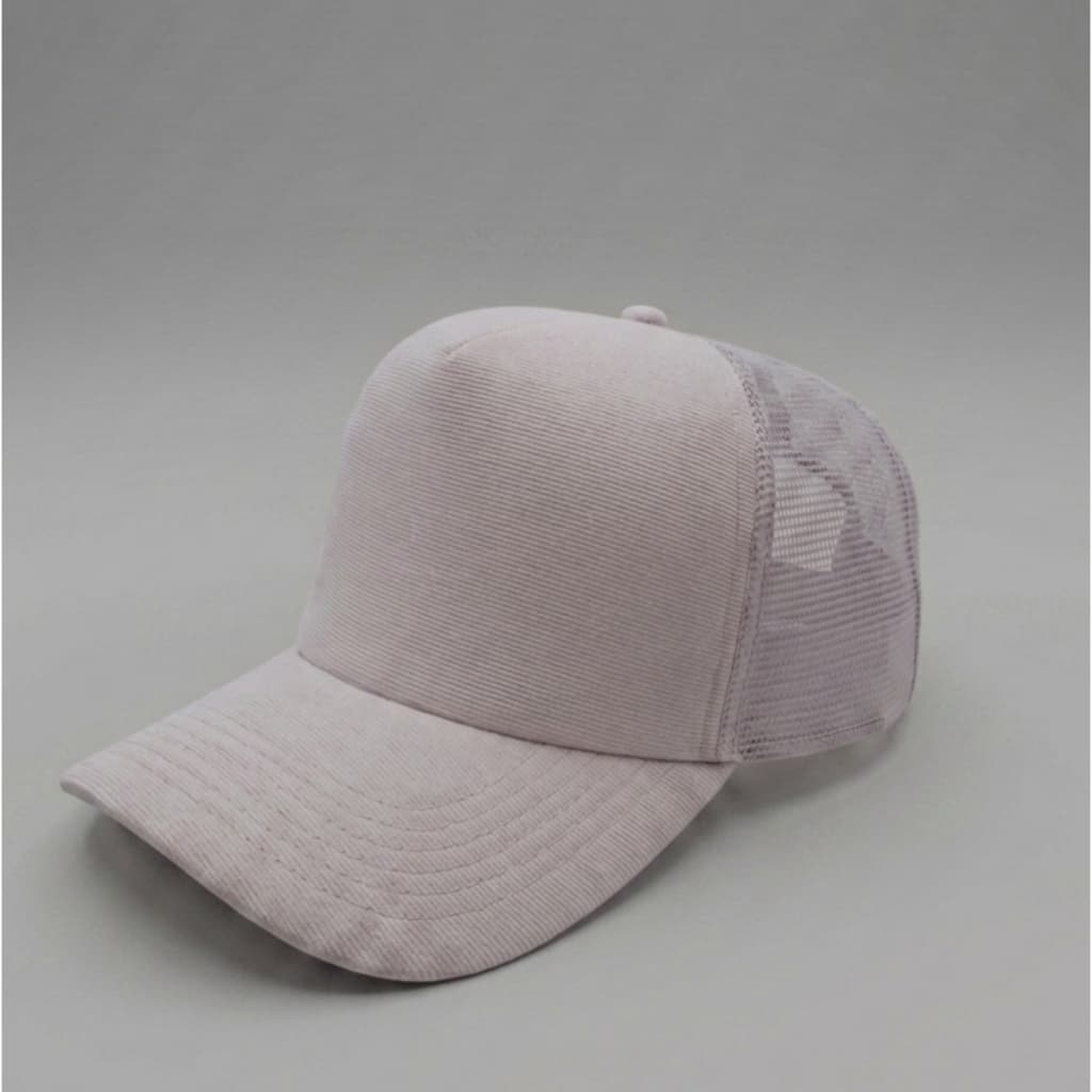 Bone Trucker Tela Liso Branco Unissex Casual Barato