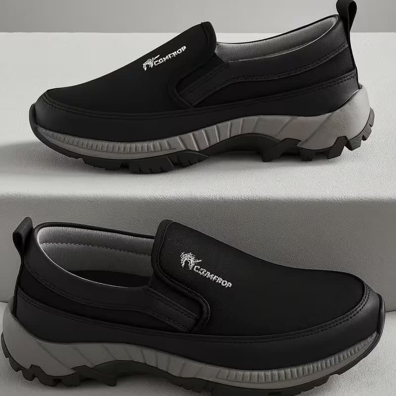 Tênis Sapatilha Mocassim Casual Masculino Calce Fácil Confortável Ortopédico Leve respirável
