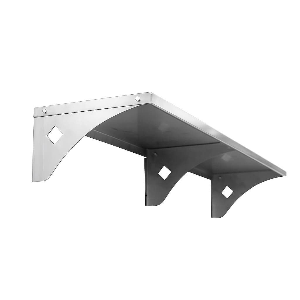 Prateleira Inox Prateleira Aérea Aço Inox 30cm X 80cm Restaurante Lanchonete