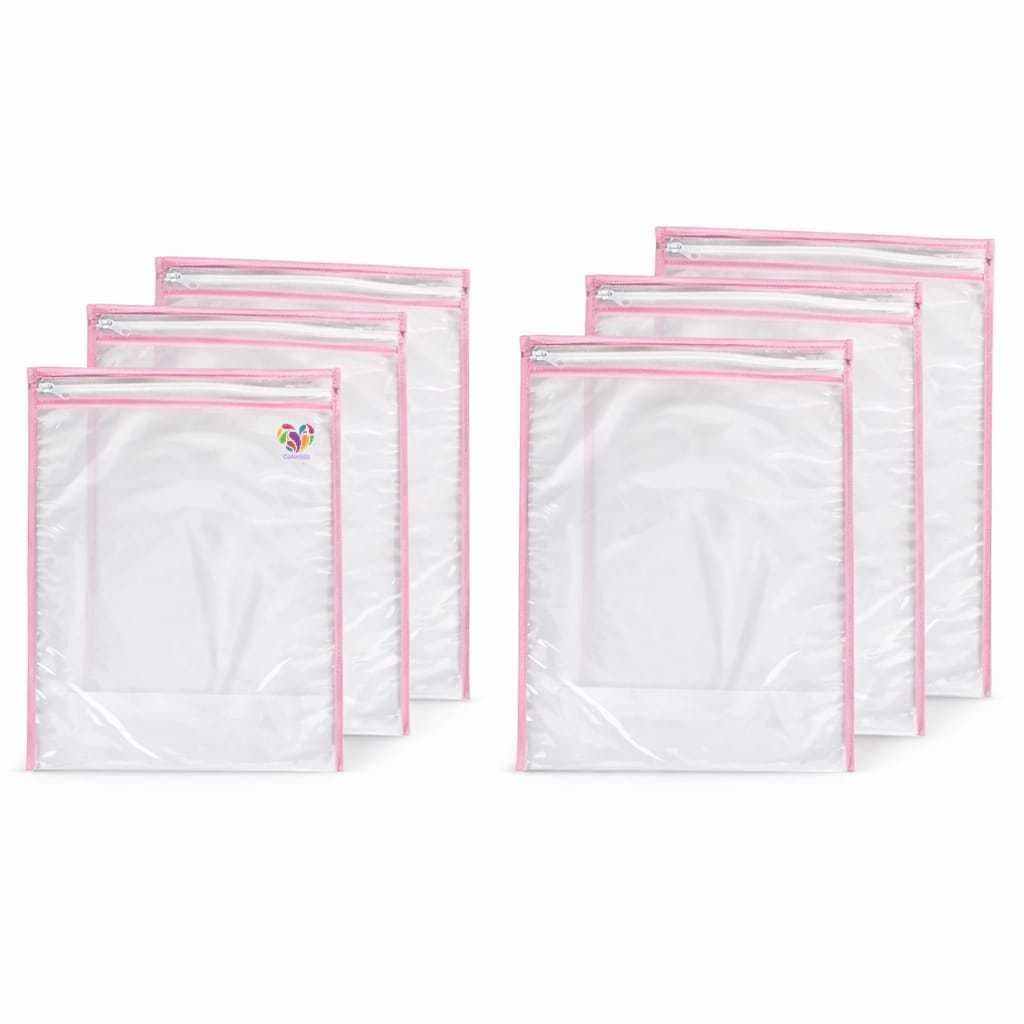Kit 06 Saquinhos Saco Maternidade Bebê Organizador