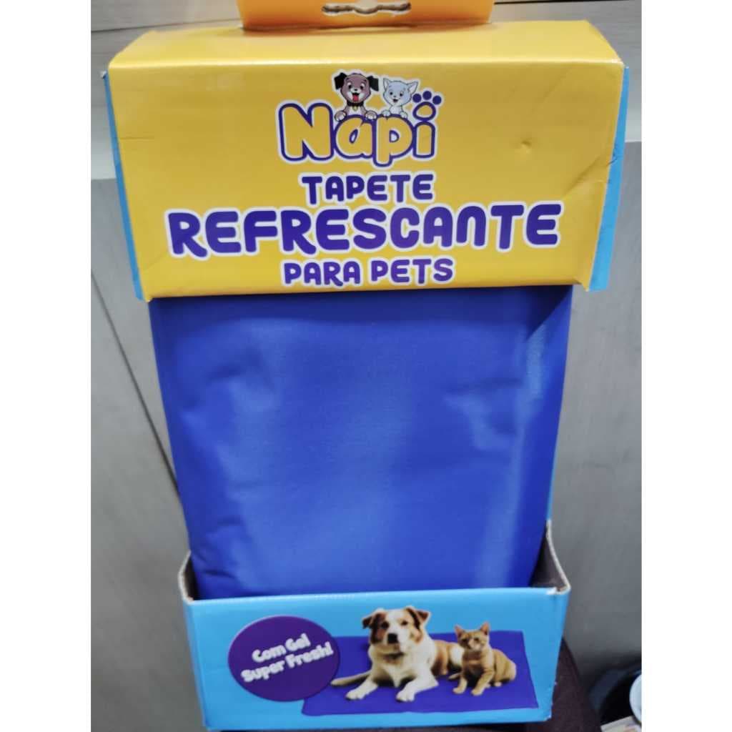 Tapete Gelado Refrescante para Pets com Gel Super Fresh 50x90