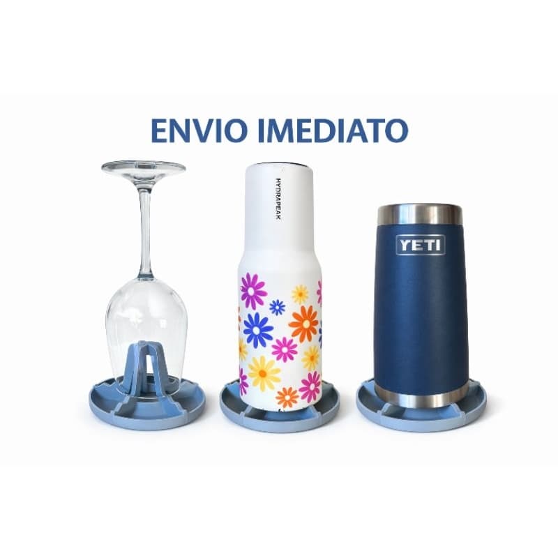 secador de corpos garrafa taça
