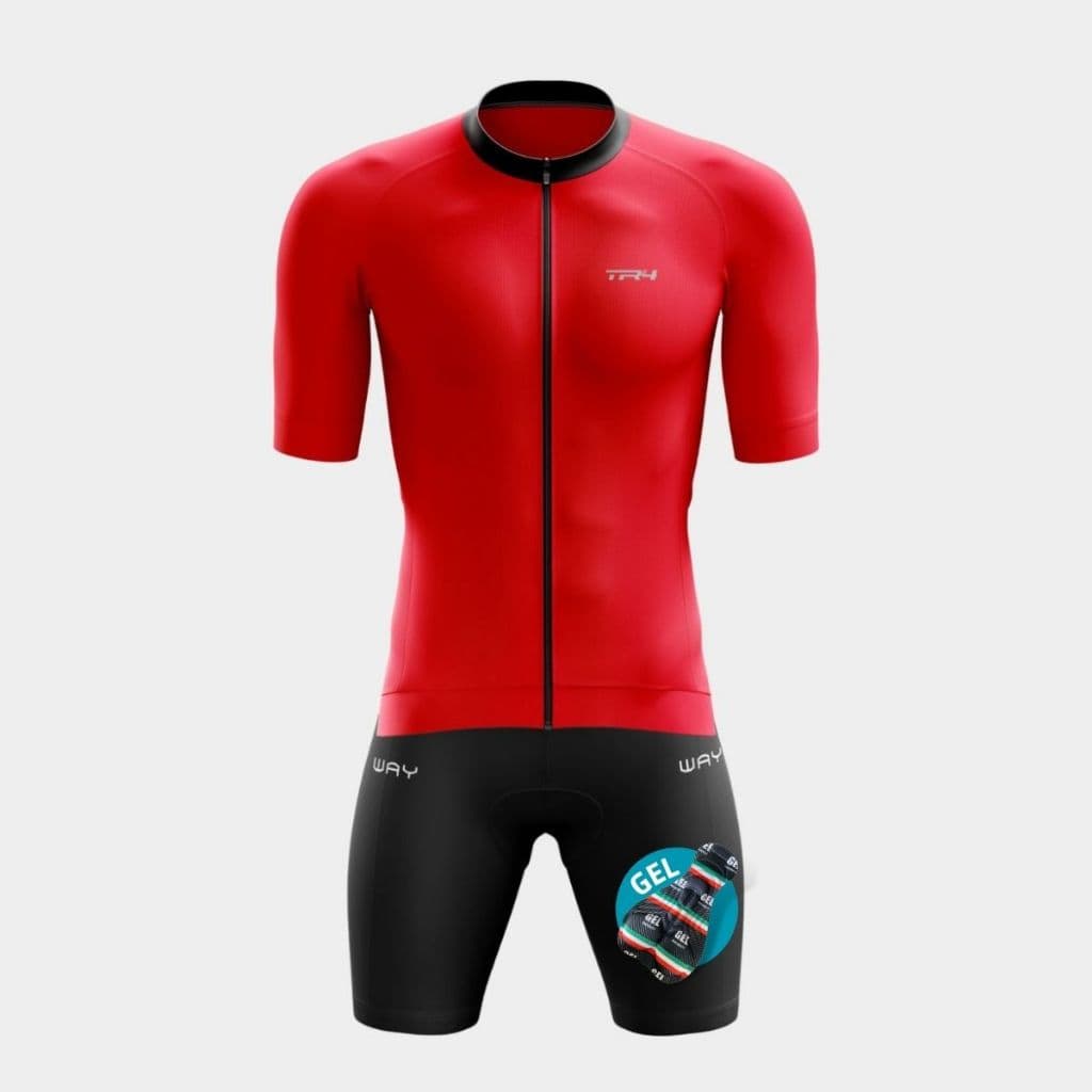 Conjunto Masculino Bike Ciclista Camisa Premium Manga Curta Bermuda Gel Elite Speed Mtb
