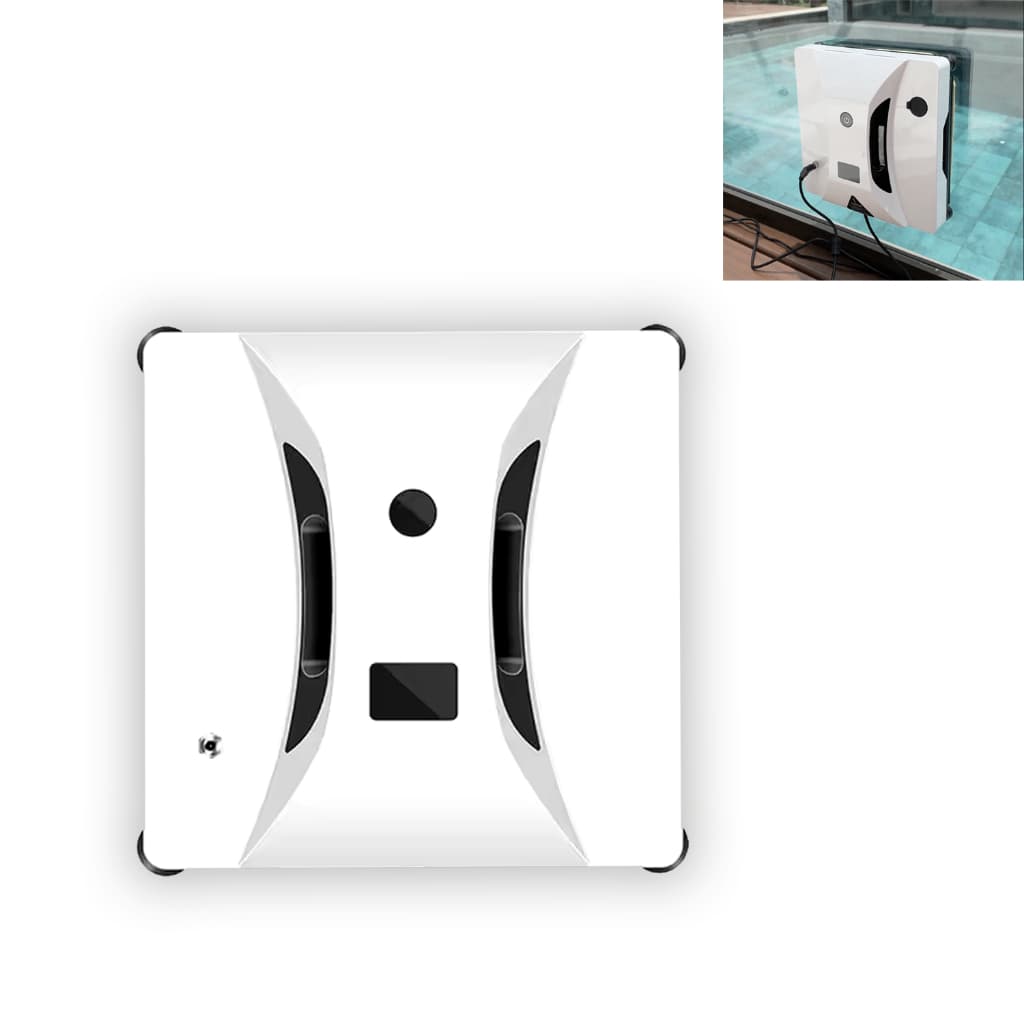 Robô Limpa Vidros Automático Com Spray Controle Remoto Alta Segurança