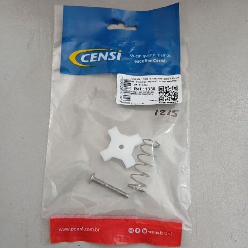 Censi cruzeta mola e parafuso válvula hydra max/clean/pro