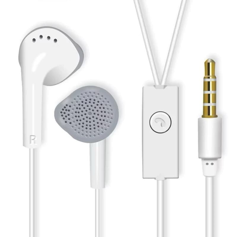 Fones De Ouvido Com Fio Clássico Meio Intra-Auricular Digital Controle Inferior Compatível Para Telefones