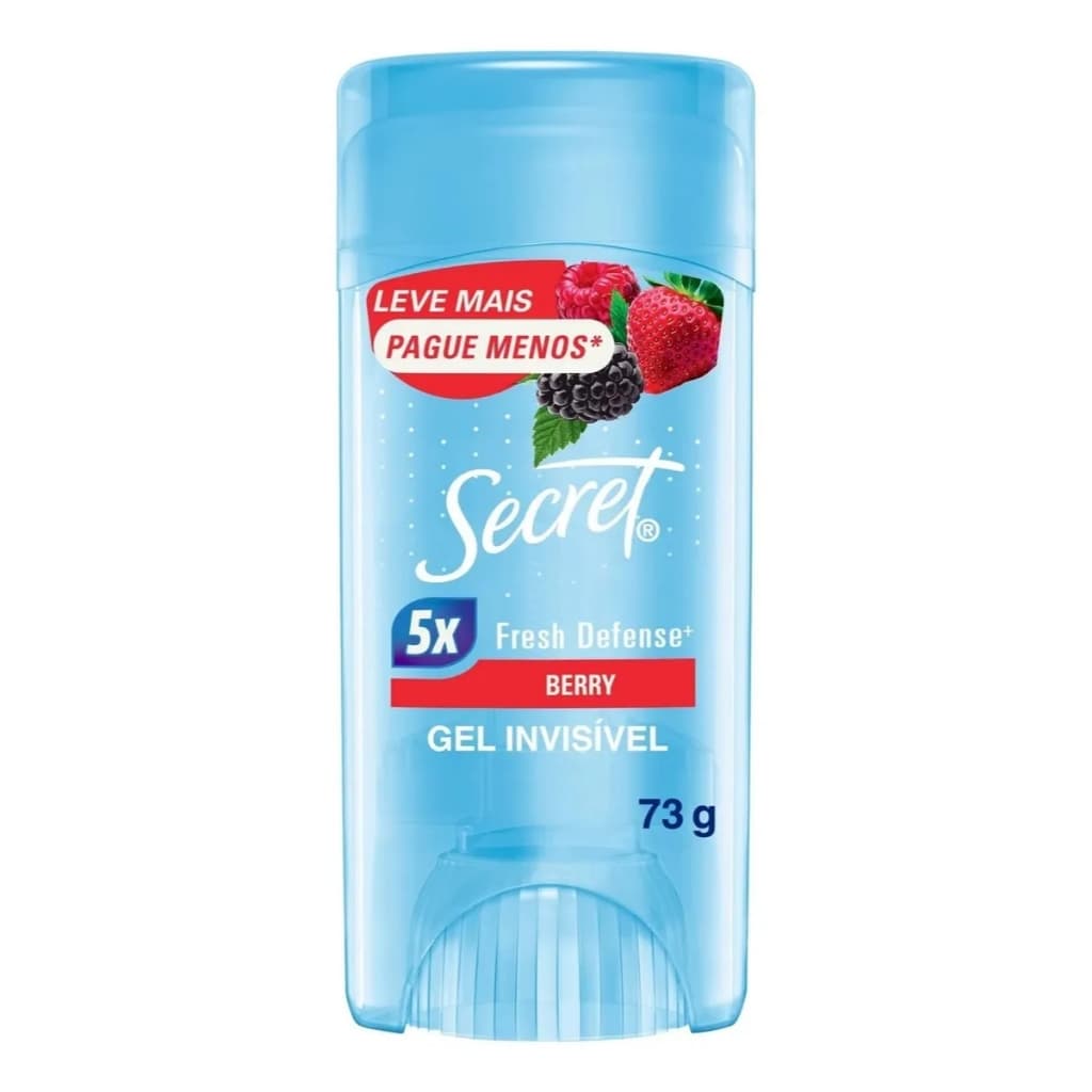 Desodorante Antitranspirante em Gel Secret Berry 73g
