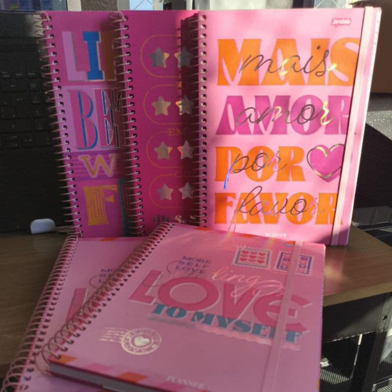 PLANNER PERMANENTE NÃO DATADO CAPA DURA CALENDÁRIO ATÉ 2028 BEE BOLD