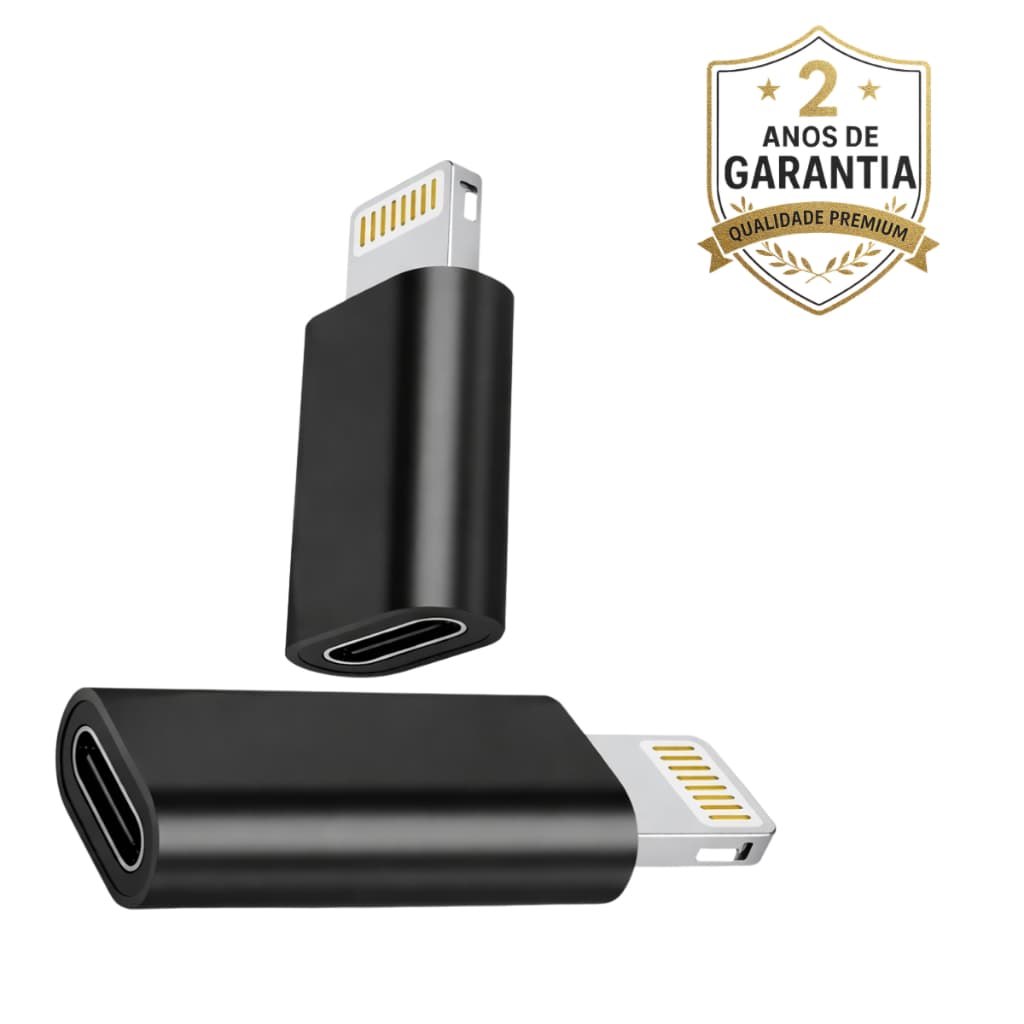 Adaptador De Celular iphone Lightning Fêmea Para Type C macho