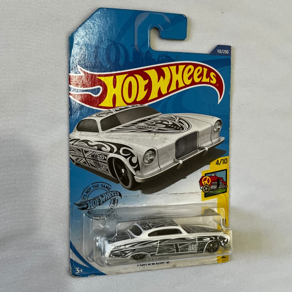 Carrinho Hot Wheels Fish'd & Chip'd - Mattel Miniaturas - Original - Coleção Fish'd & Chip'd