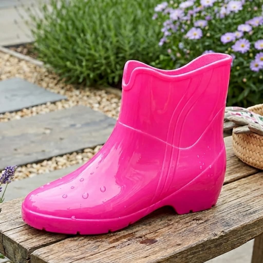 Bota De Borracha Tipo Galocha Feminina  Ideal Para Limpeza