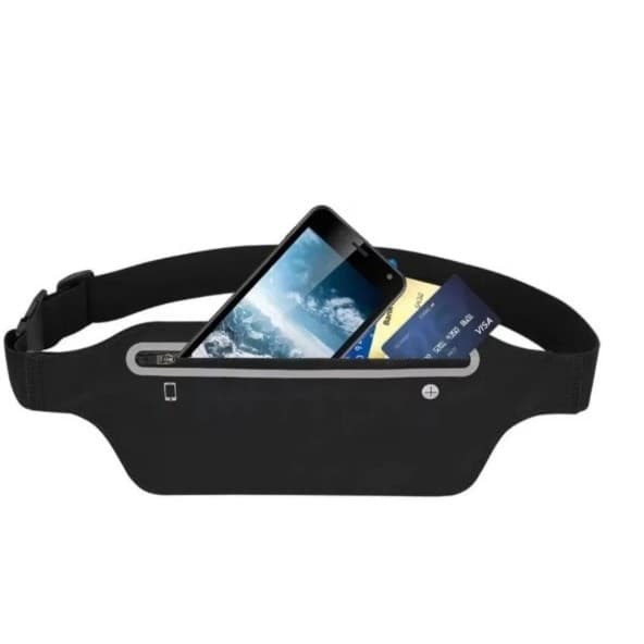 Pochete Esportiva Corrida Slim Impermeável Porta Celular Doleira Cinto Treino Ciclismo Unissex
