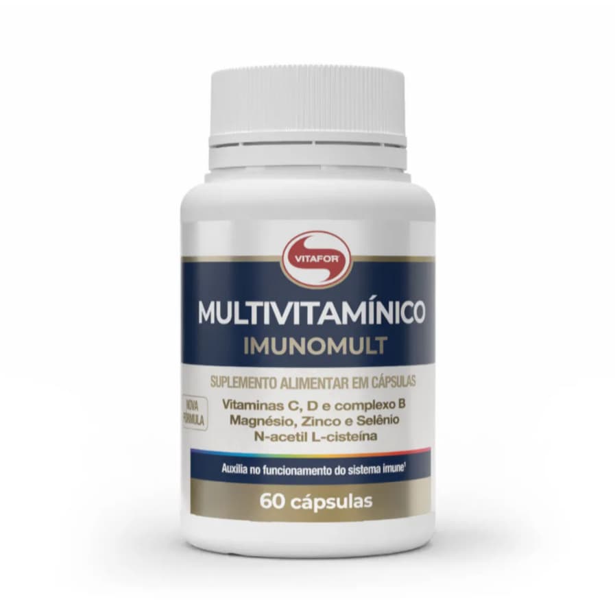 Imunomult Multivitamínico 60 Cápsulas - Vitafor