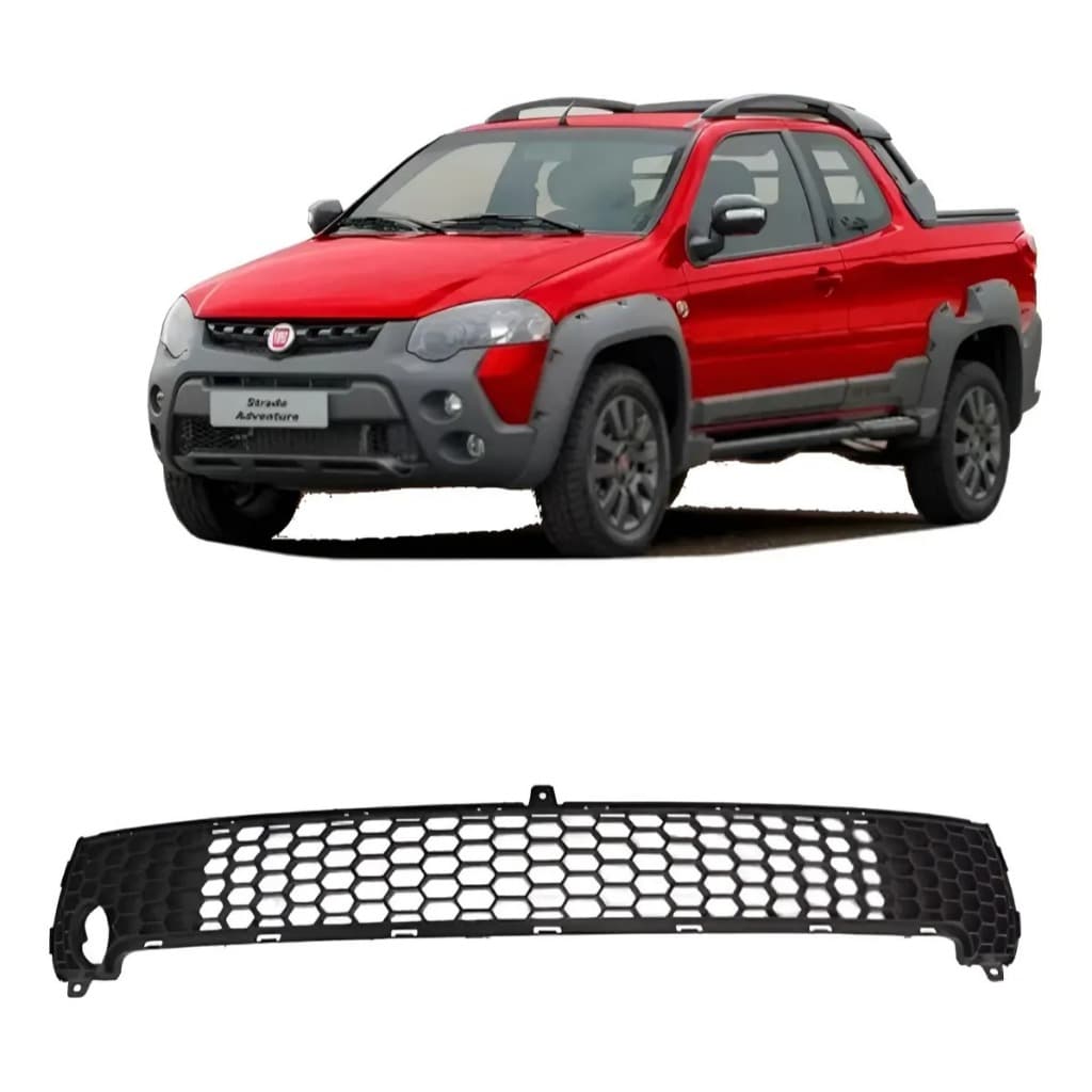 Grade Inferior Parachoque Dianteiro Strada Adventure Locker