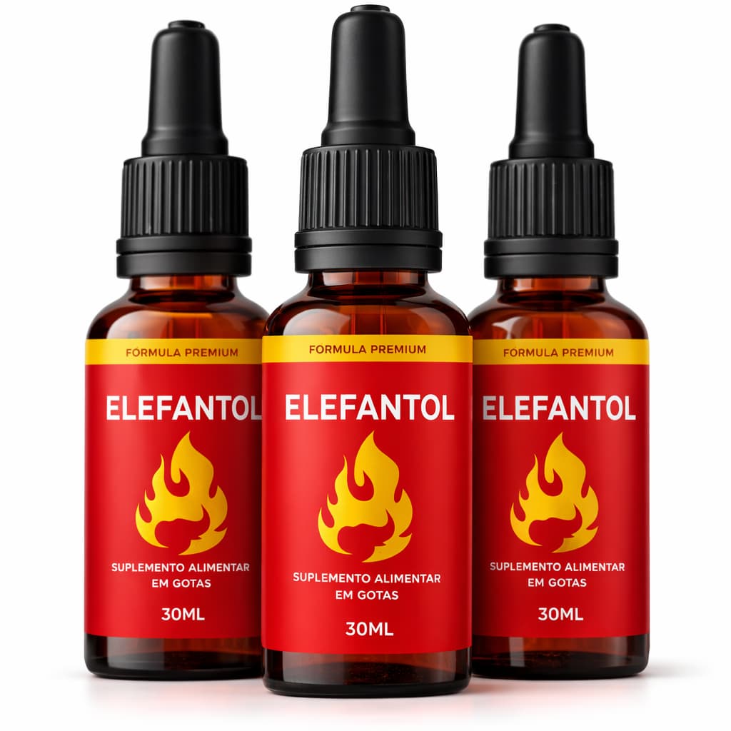 3 Frascos Elefantol - Frasco 30 ml -  Envio Hoje Loja Oficial