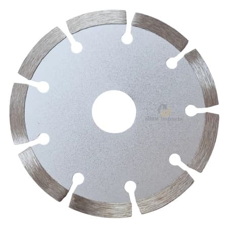Disco Diamantado Segmentado 110mmX20mm Esmerilhadeira Corte em Alvenaria e Concreto tijolo parede