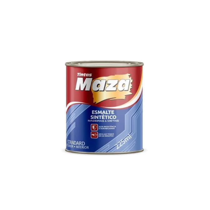 Tinta Esmalte Sintético Maza 225ml Cores - Para Madeiras E Metais