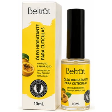 Óleo de Cutículas Beltrat Maracujá 10ml Nutrição Intensa Unhas Cutículas Ressecadas Absorção Rápida