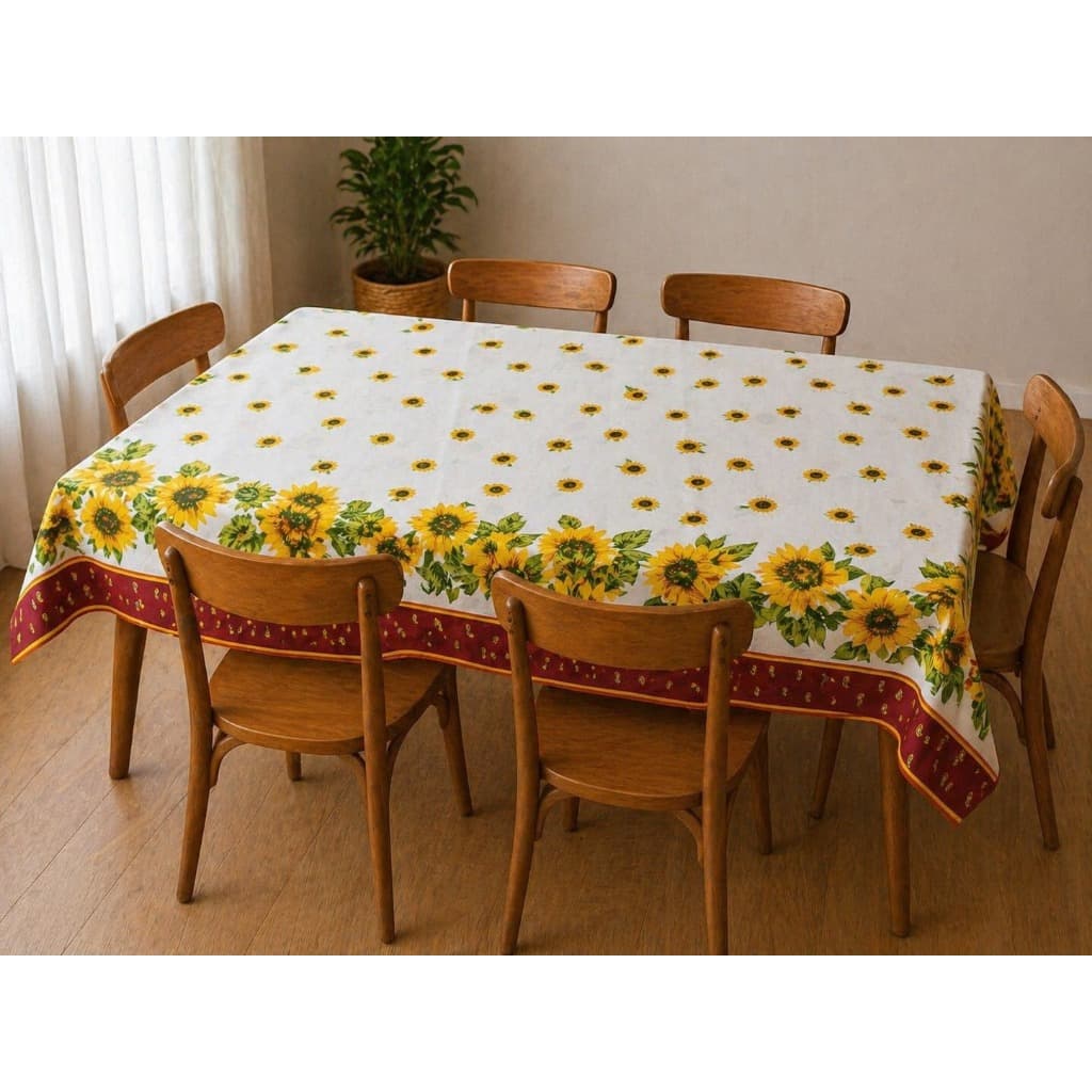 Toalha de Mesa de 2,20x1,40cm Oxford Estampada Elegante