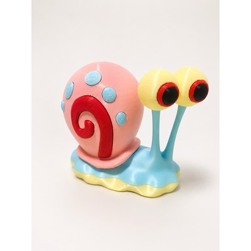 Gary Caracol 3D Boneco Decorativo Colecionável Geek Decoração Quarto Escritório Presente