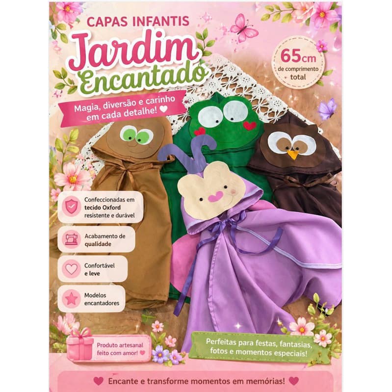 capas infantis bichinhos : fantasias … insetos, peixe, e outros