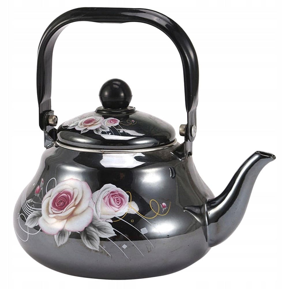 Chaleira Esmaltada Grafite 2 Litros - Charme, Qualidade e Estilo na Sua Cozinha!