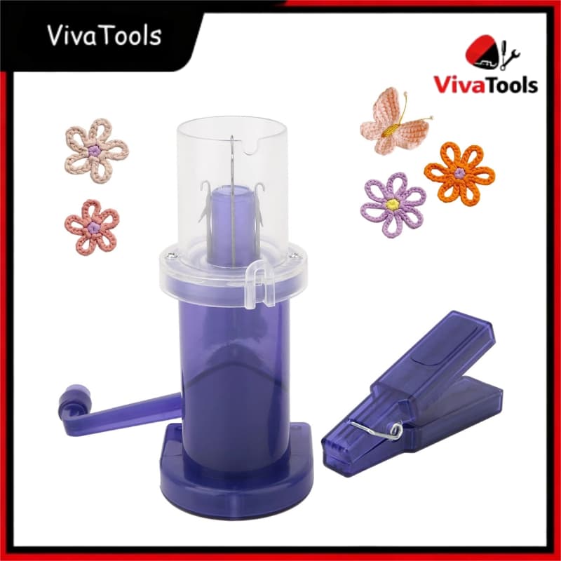 Máquina de Tricotin com Fácil Uso para Criar Cordões I-Cord