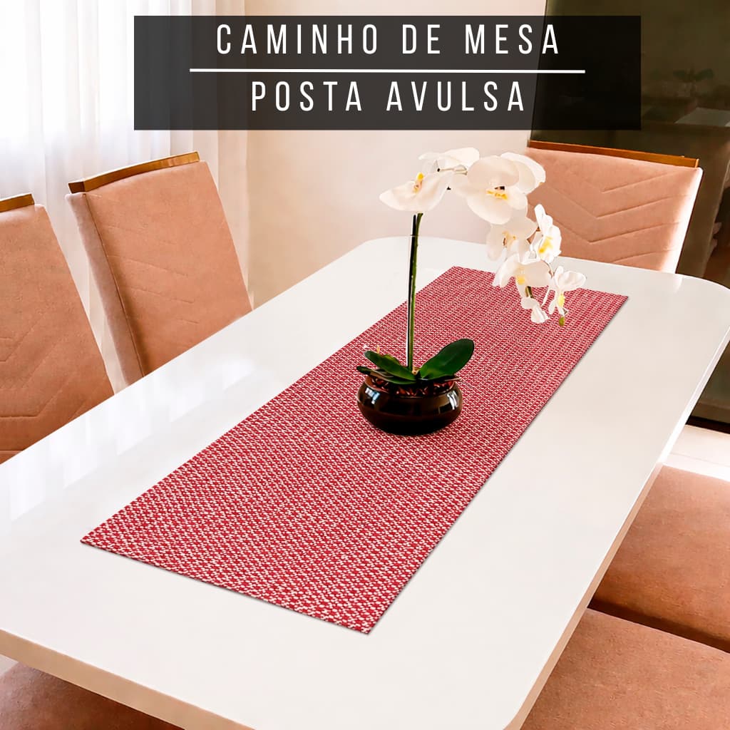 Trilho De Mesa Posta Algodão Natural Caminho Mesa Jantar Cozinha Premium Prático Lavável Lavável