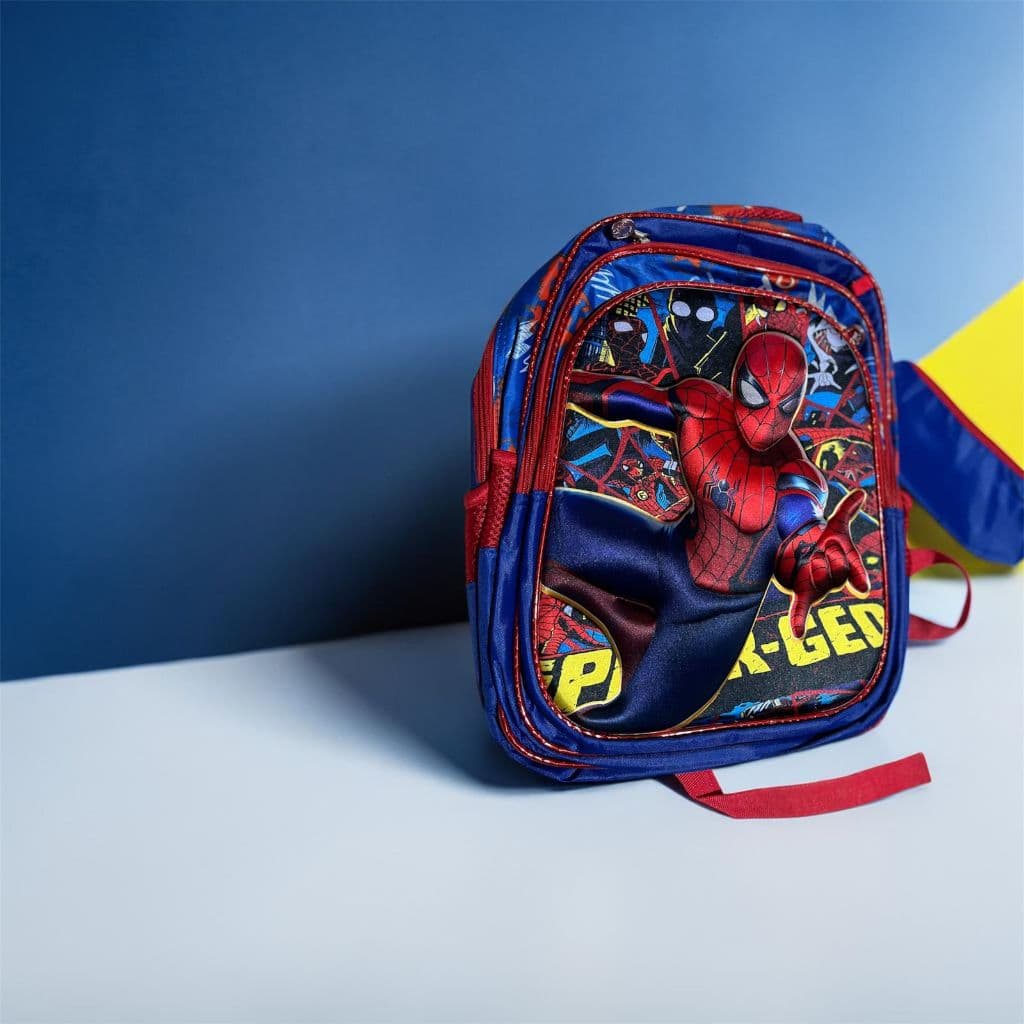 Mochila Infantil Escolar 3D Creche Menino Menina Leve Resistente Pequena Personagem Várias Opções