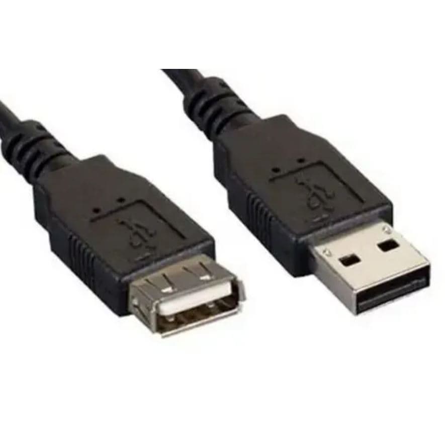 Cabo extensor usb macho para usb femea 1,5 metros