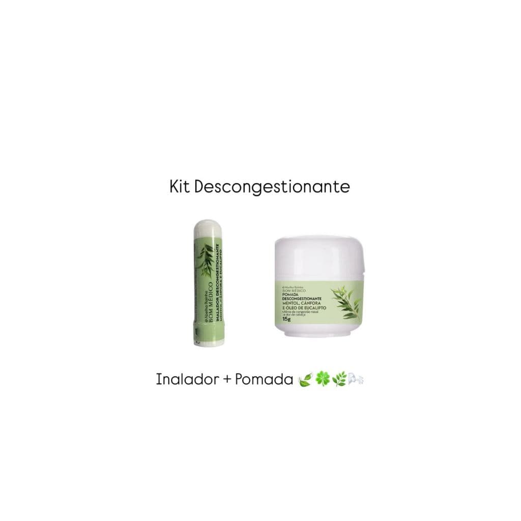 Kit Inalador + Pomada Bom Médico - Abelha Rainha