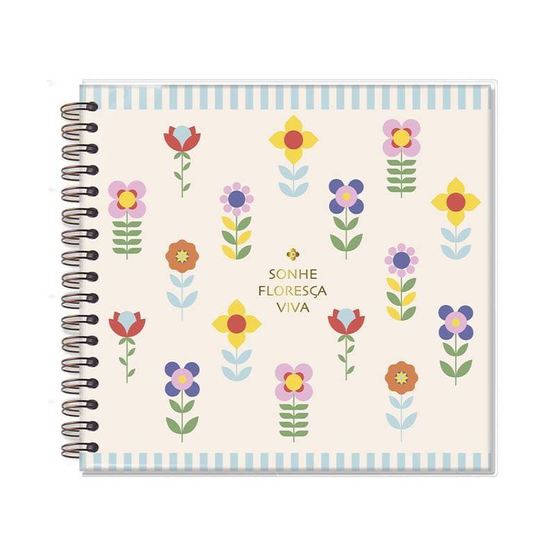 Album de Fotos - Floral Grafico