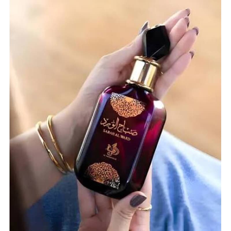 Perfume arabe feminino Sabah Al Ward original 100ml Al Wataniah