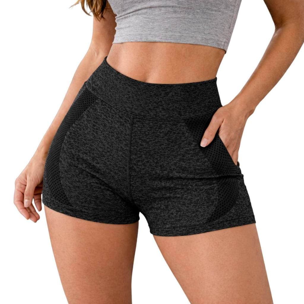 Shorts Academia Feminino Modelador Levanta Bumbum Alta Compressão Fitness