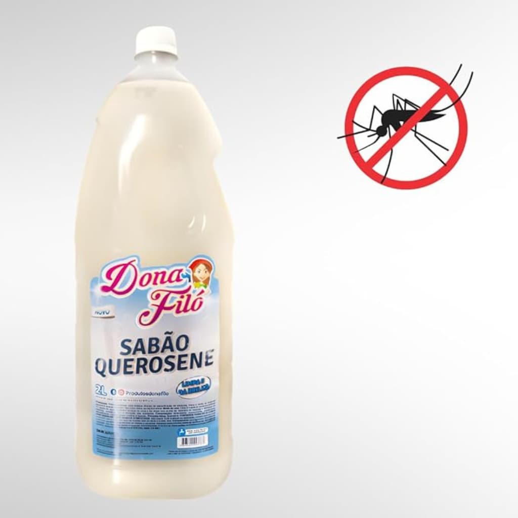 Sabão Liquido Querosene Limpa e Desengordura brilho Repelente