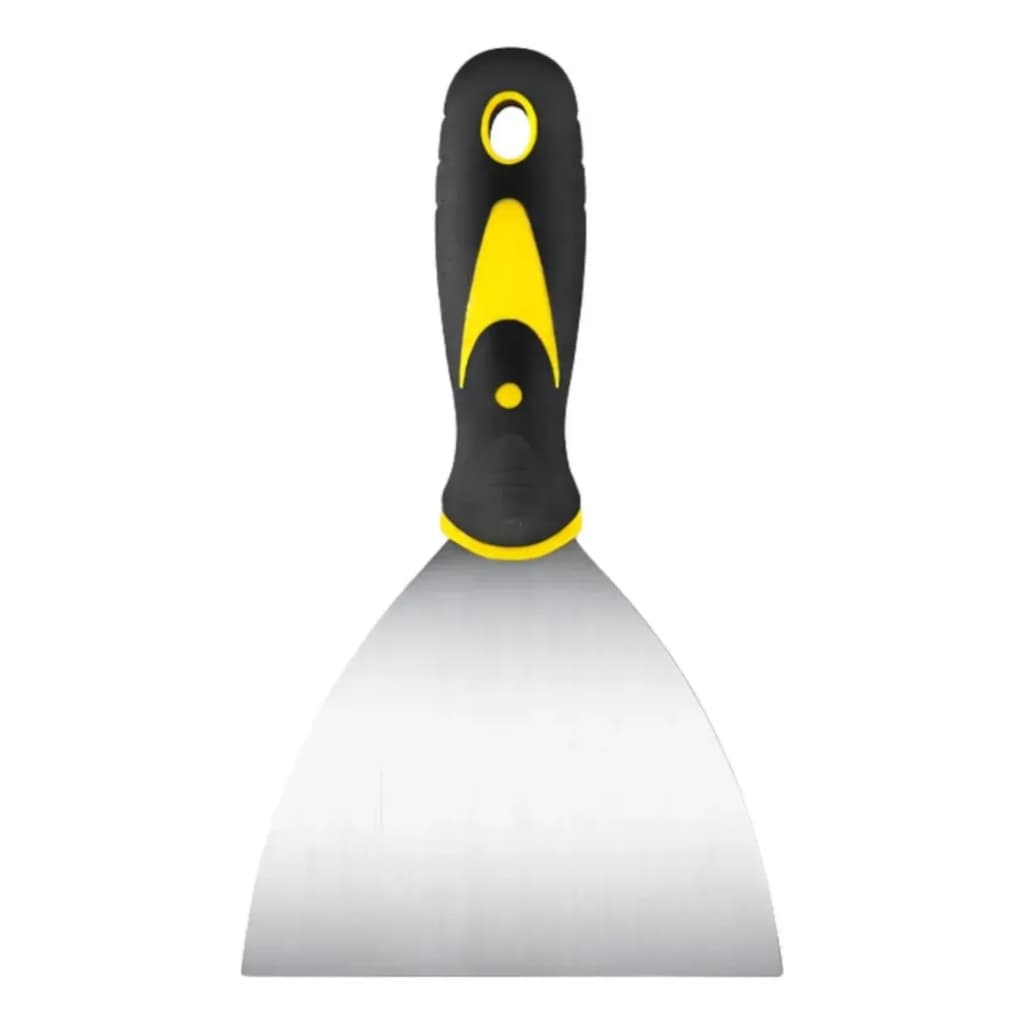 Kit 2 Espatula Inox 5 Pol. 127mm Massa Corrida Gesseiro Profissional