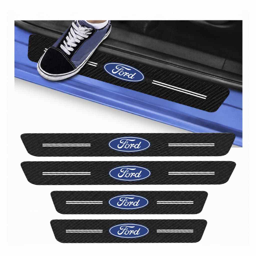 Soleira Ford Portas do Carro Porta Malas Universal Ford KA Fiesta Ecosport Mustang